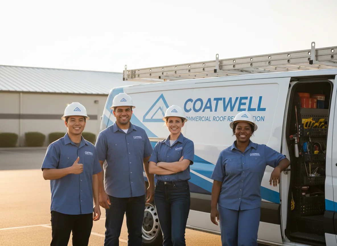 Commercial roof coating company in Winchester, IL